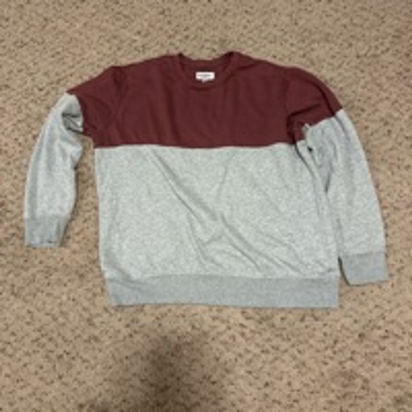 Goodfellow & Co Other - Men's Goodfellow & Co Sweatshirt XL Burgundy Gray